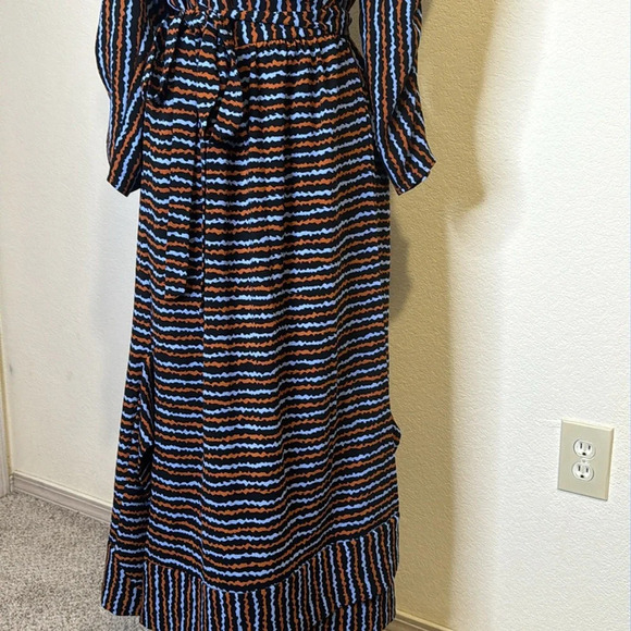 Hofmann Copenhagen Striped Dress, Laura/Blue Haze, NWT Size Large - Picture 14 of 14